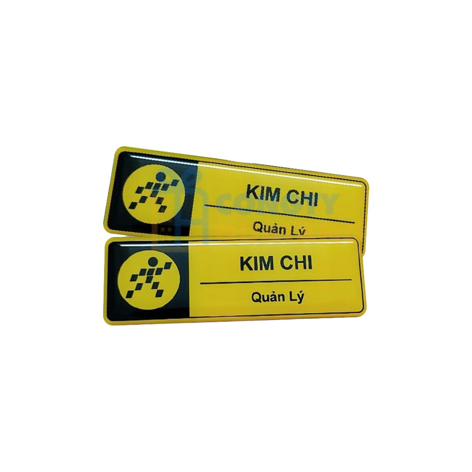 Bảng tên nhân viên cài áo nhỏ gọn