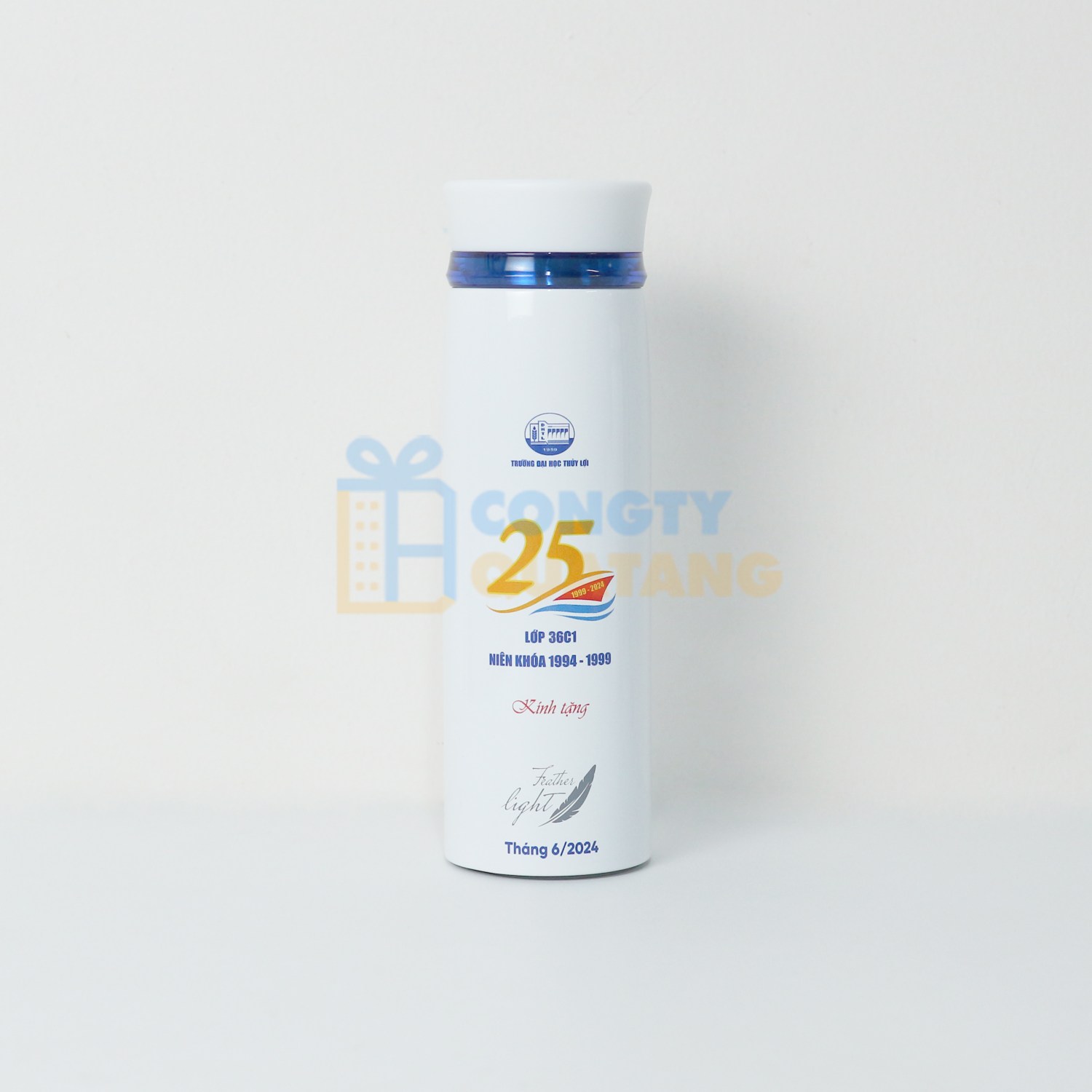 Xưởng sản xuất bình giữ nhiệt in logo, in tên, in hình theo yêu cầu - Giá in từ 15k/vị trí - congtyquatang.com.vn