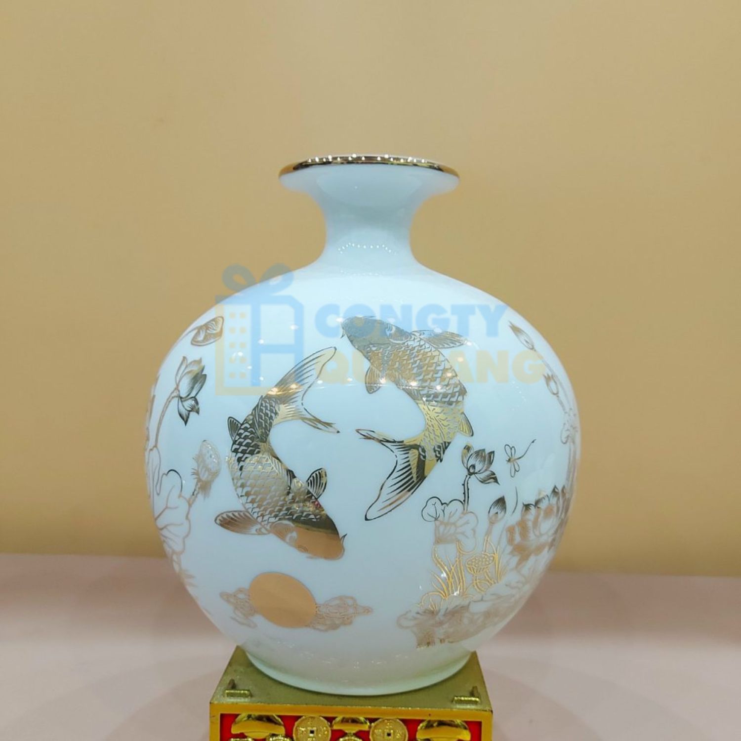 Bình hút lộc Bát Tràng