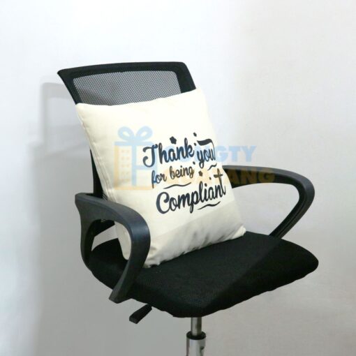 Xưởng sản xuất gối tựa lưng in logo