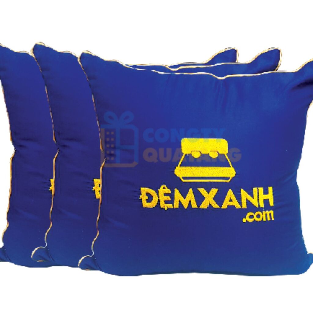 Xưởng sản xuất gối tựa lưng in logo