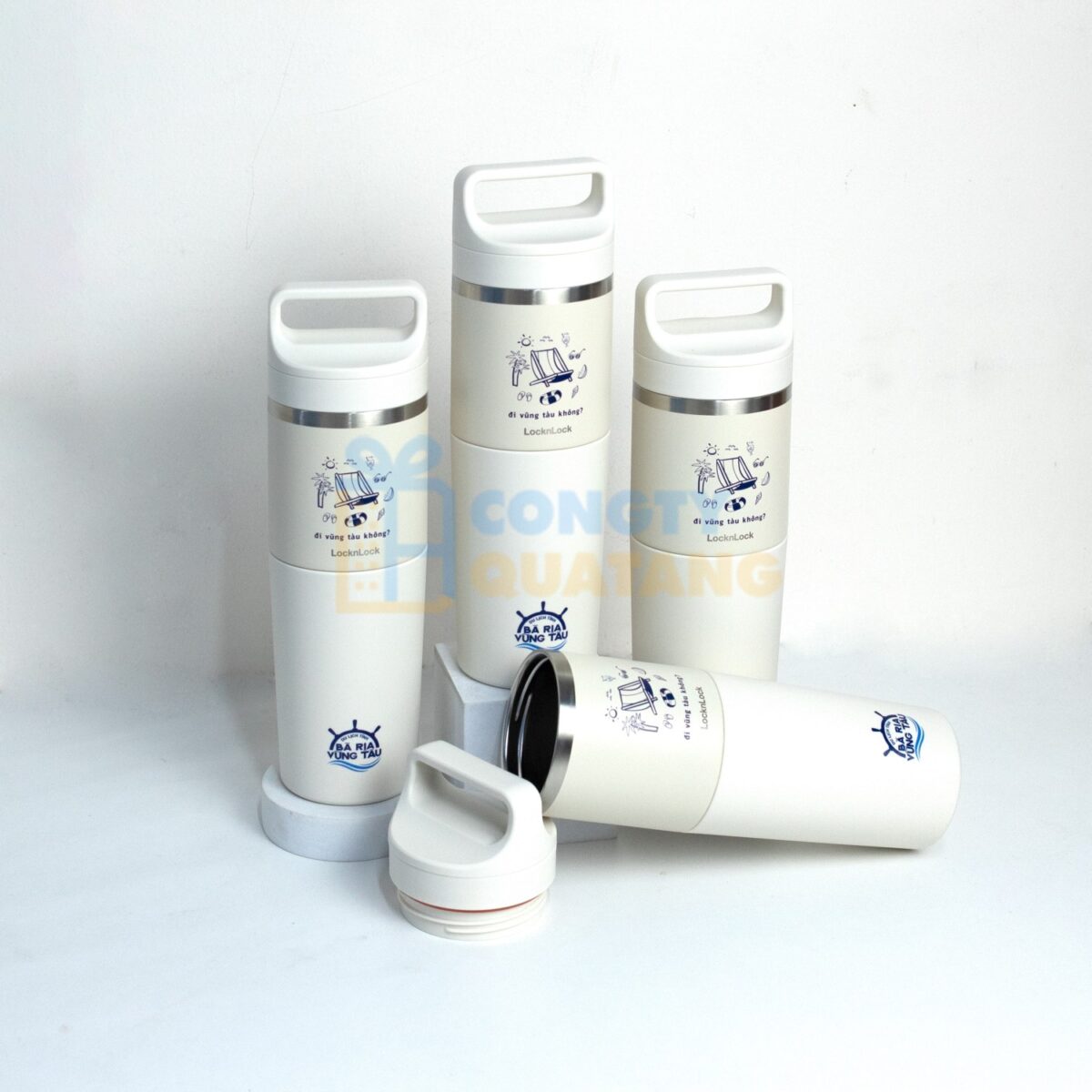 Bình giữ nhiệt in logo, in hình theo yêu cầu tại HCM - Nhận từ 10 bình trở lên