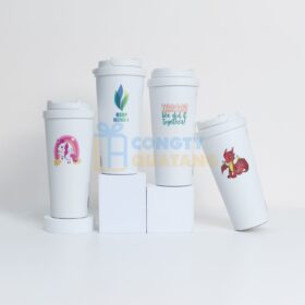 Xưởng sản xuất ly giữ nhiệt in logo, in hình theo yêu cầu - Giao nhanh 2h tại HCM - Congtyquatang.com.vn