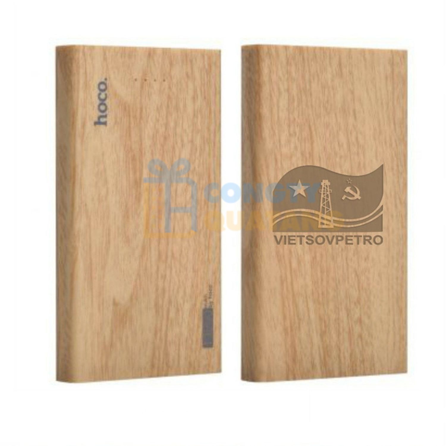 Sạc dự phòng vỏ gỗ