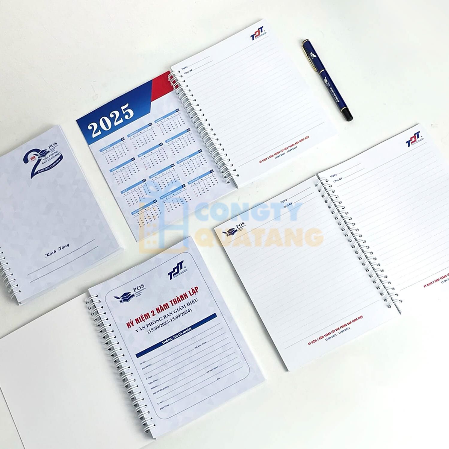 Các loại sổ tay đẹp hiện nay - Mẹo chọn mẫu sổ tay phù hợp nhu cầu - Congtyquatang.com.vn