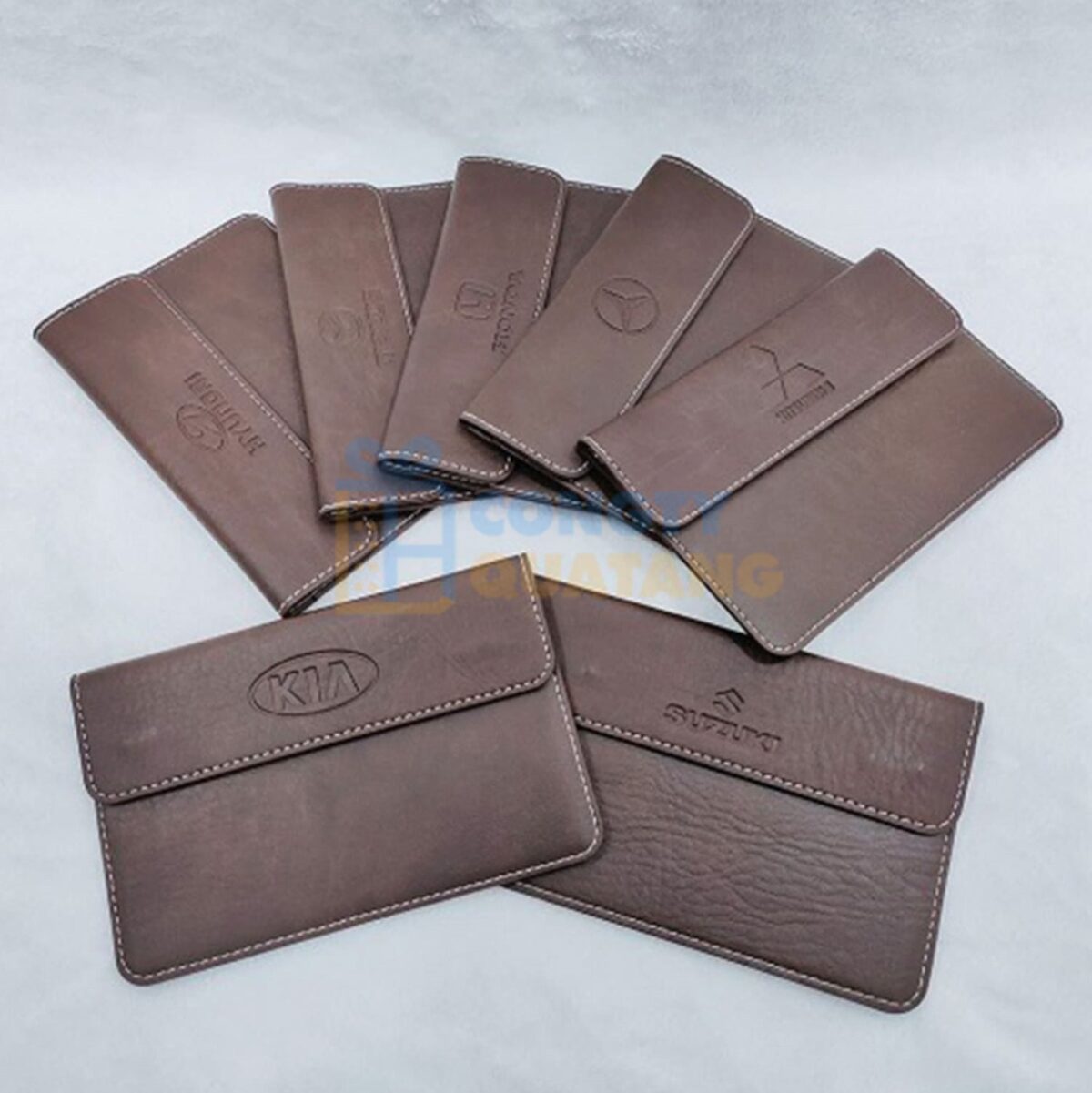 Xưởng sản xuất ví da in logo theo yêu cầu - Nhận đơn từ 30 cái, giá cạnh tranh