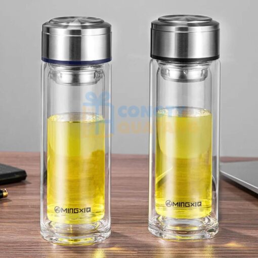 Xưởng in bình nước thuỷ tinh giá rẻ