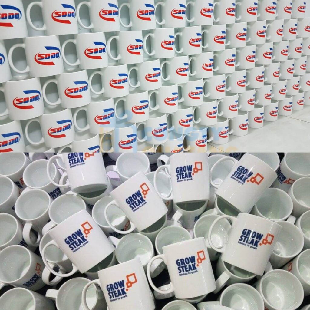 Xưởng sản xuất ly sứ Minh Long in logo