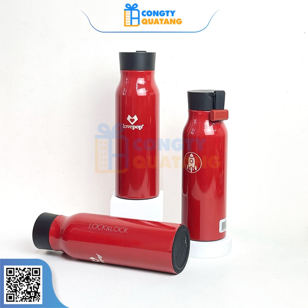 Bình giữ nhiệt in logo là món quà thiết thực