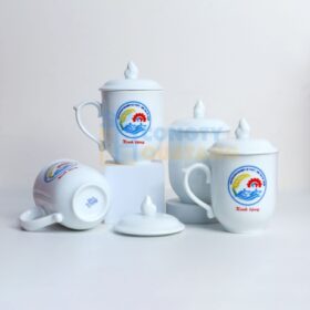 Xưởng Sản Xuất Cốc Sứ Bát Tràng In Logo Giá Rẻ Chỉ Từ 35.000đ/Cốc - Thiết Kế Miễn Phí