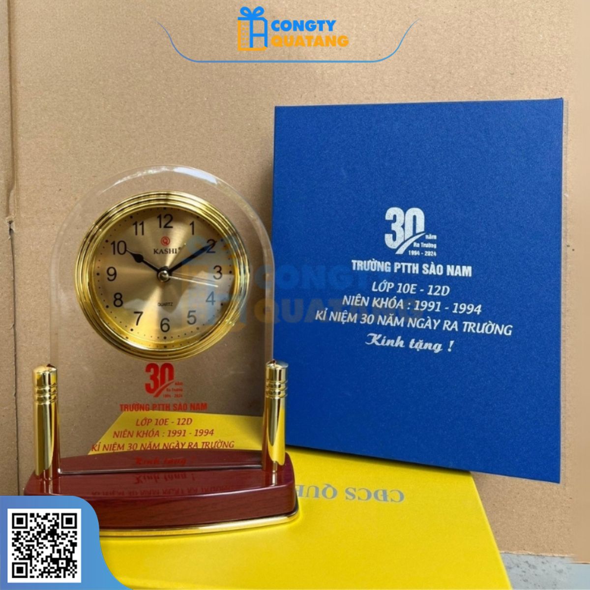 Đồng hồ để bàn làm việc sang trọng