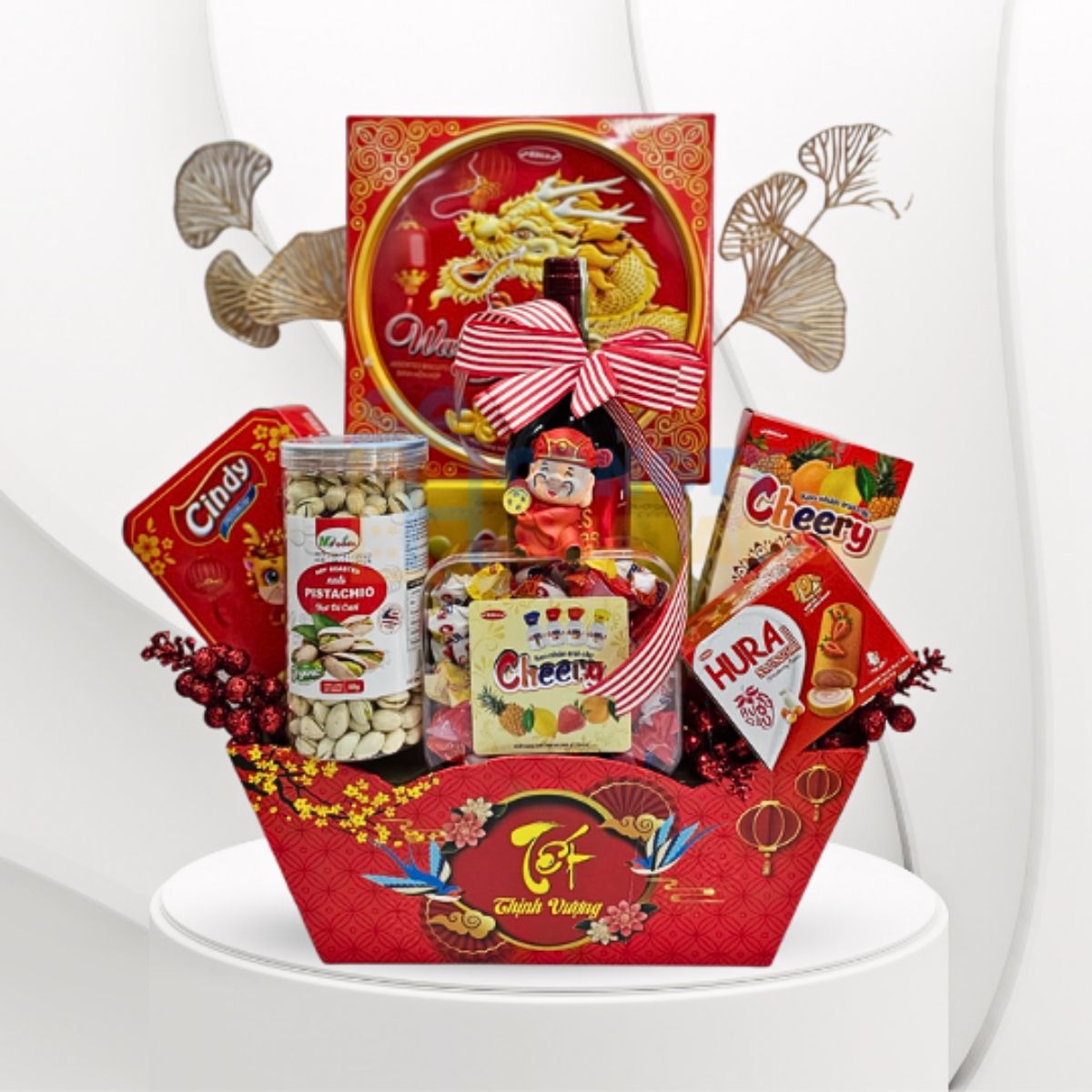 Giỏ quà dành tặng nhân viên dịp noel 
