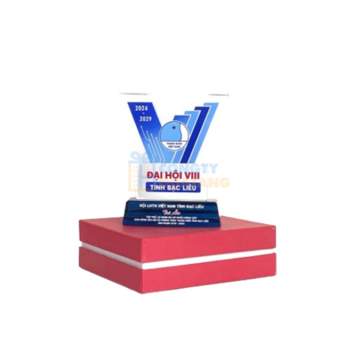 Kỷ Niệm Chương Pha Lê PL-127
