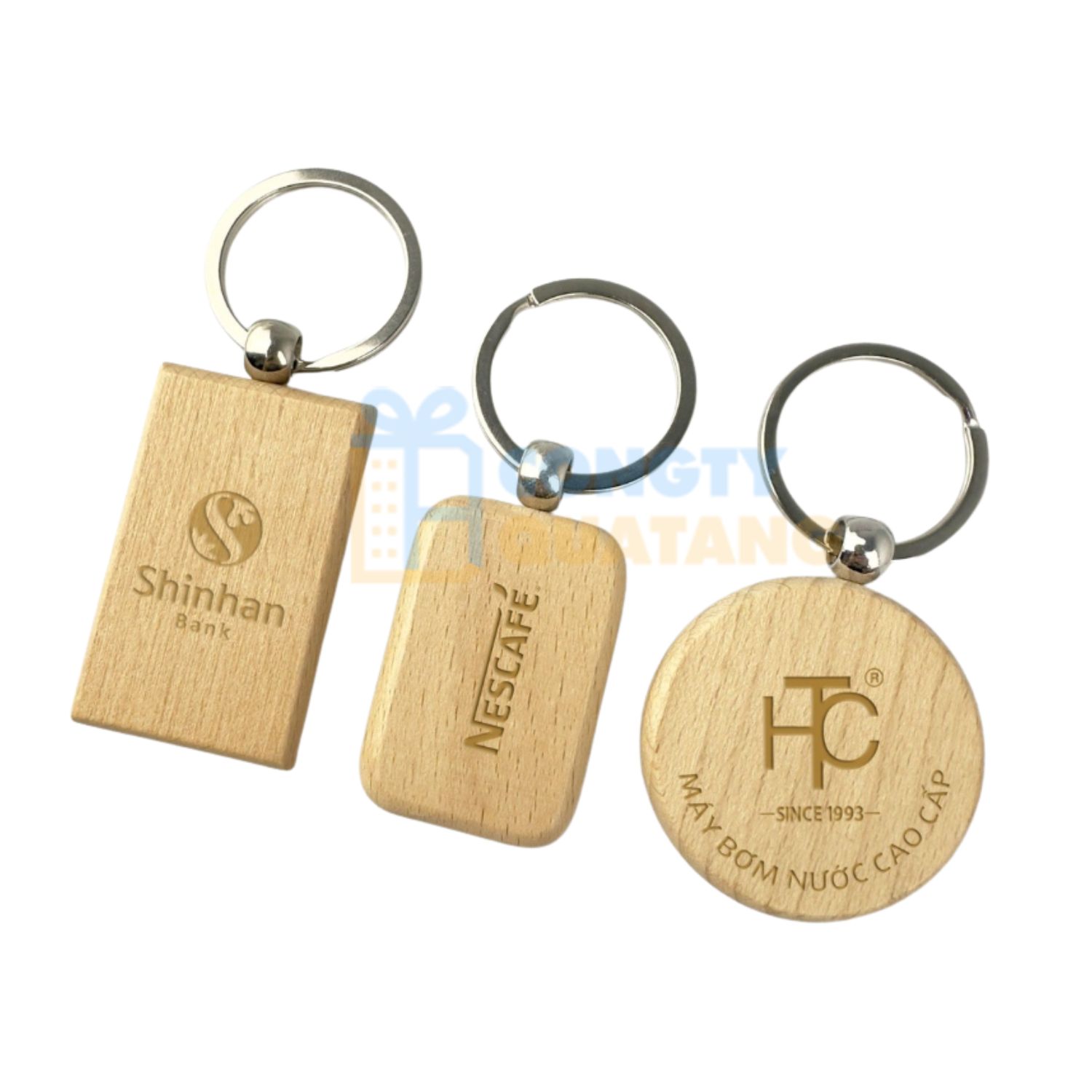Móc khoá có khắc logo là công cụ quảng bá thương hiệu hiệu quả