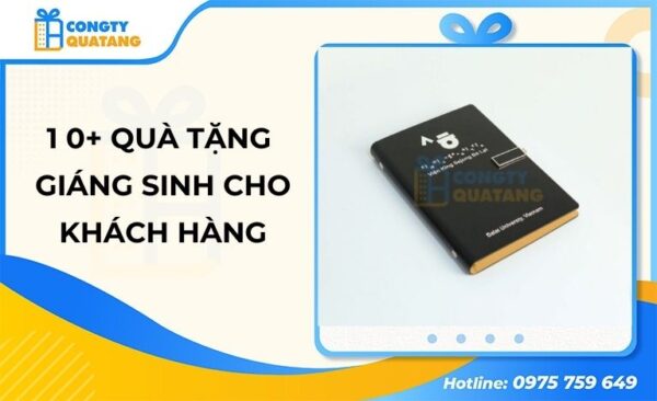 Top 10+ quà tặng giáng sinh cho khách hàng tri ân và gắn kết