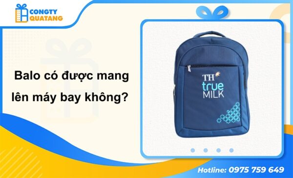 Balo có được mang lên máy bay không? Giải đáp chi tiết