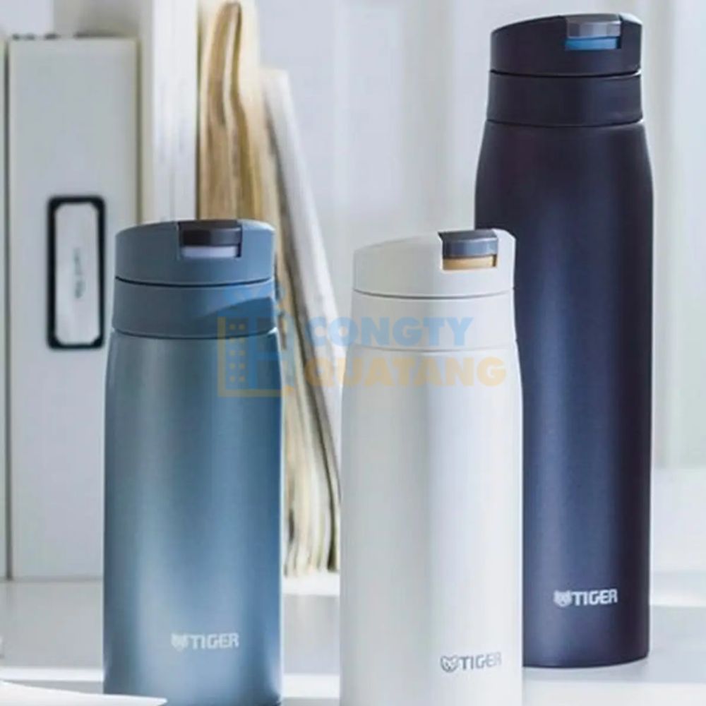 Bình giữ nhiệt Tiger nổi bật với màu sắc trẻ trung, hiện đại