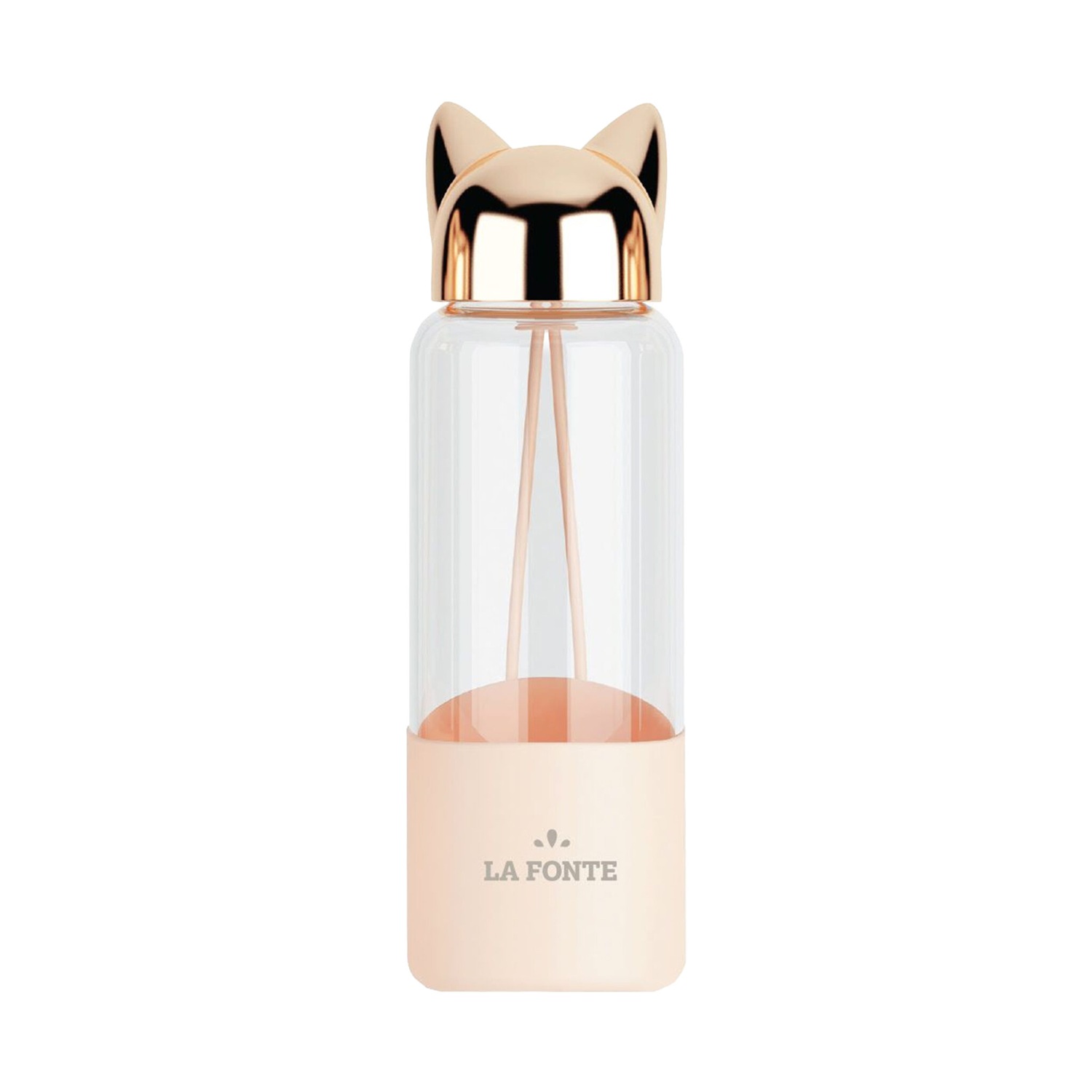 Bình nước La Fonte 350ml tai mèo dễ thương