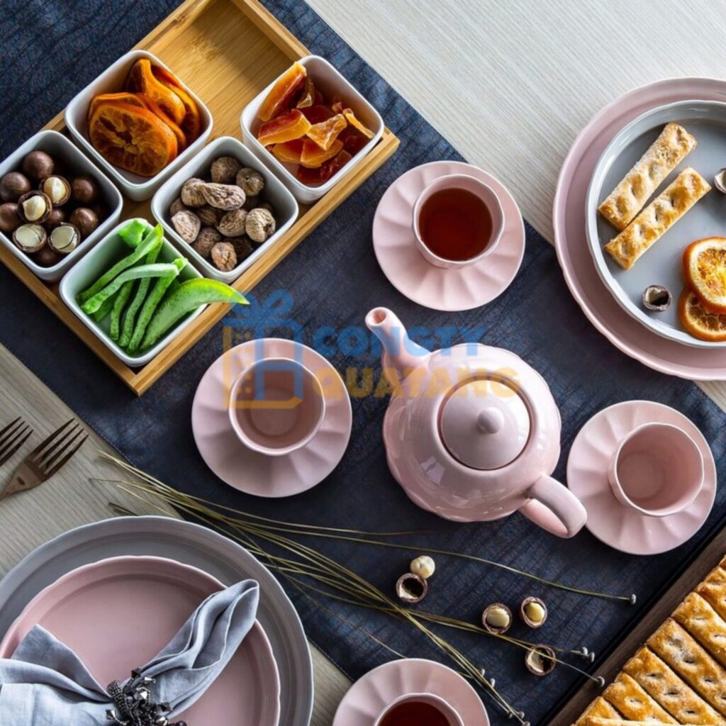 Mẫu bộ ấm chén Dong Hwa KET1400.C001H 