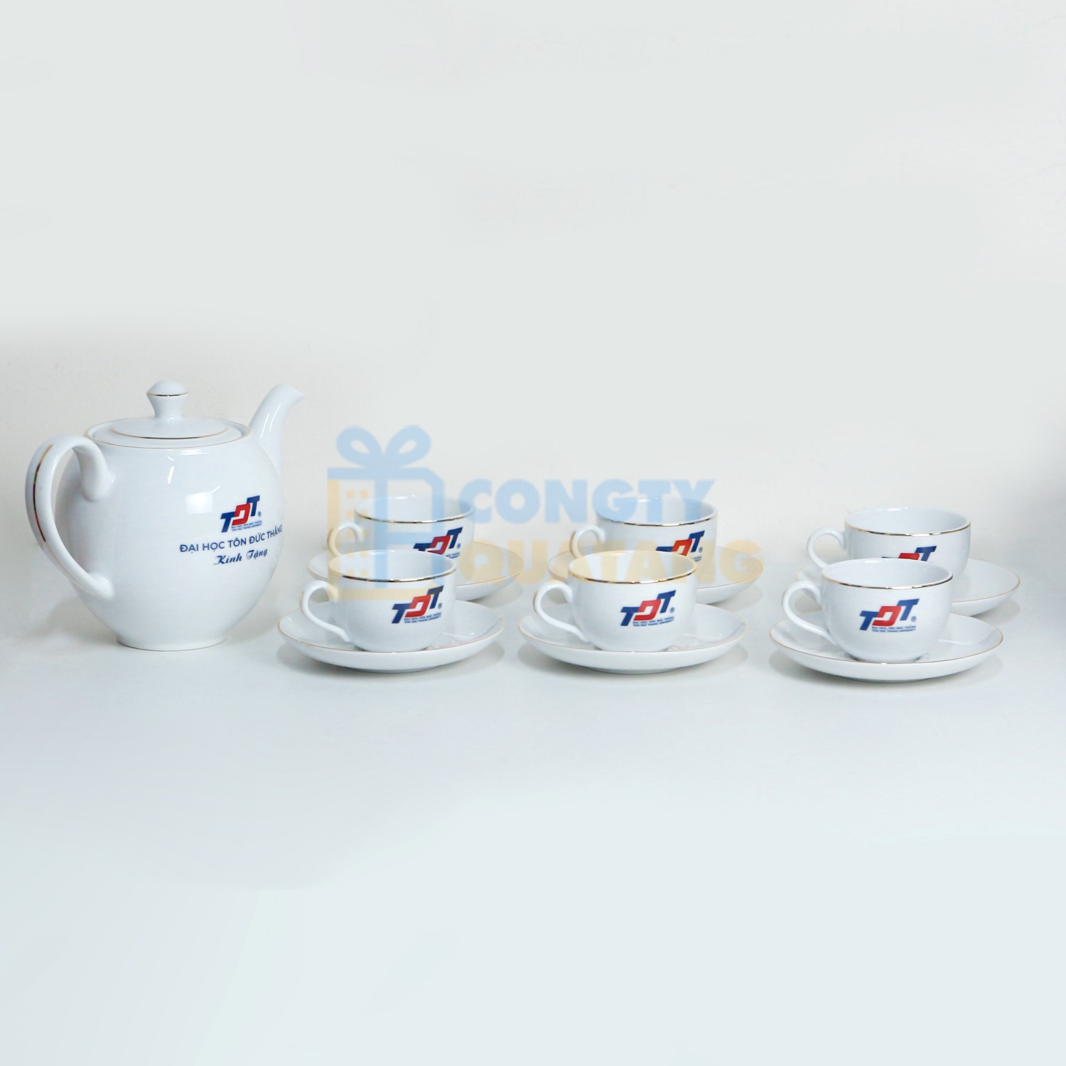 Bộ ấm trà Minh Long cao cấp làm quà tặng doanh nghiệp