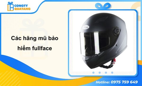 TOP 5+ hãng mũ bảo hiểm fullface chất lượng, uy tín nhất