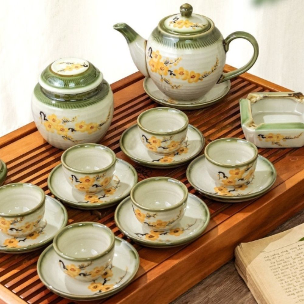 Vệ sinh bộ ấm chén, ấm trà sau mỗi lần sử dụng