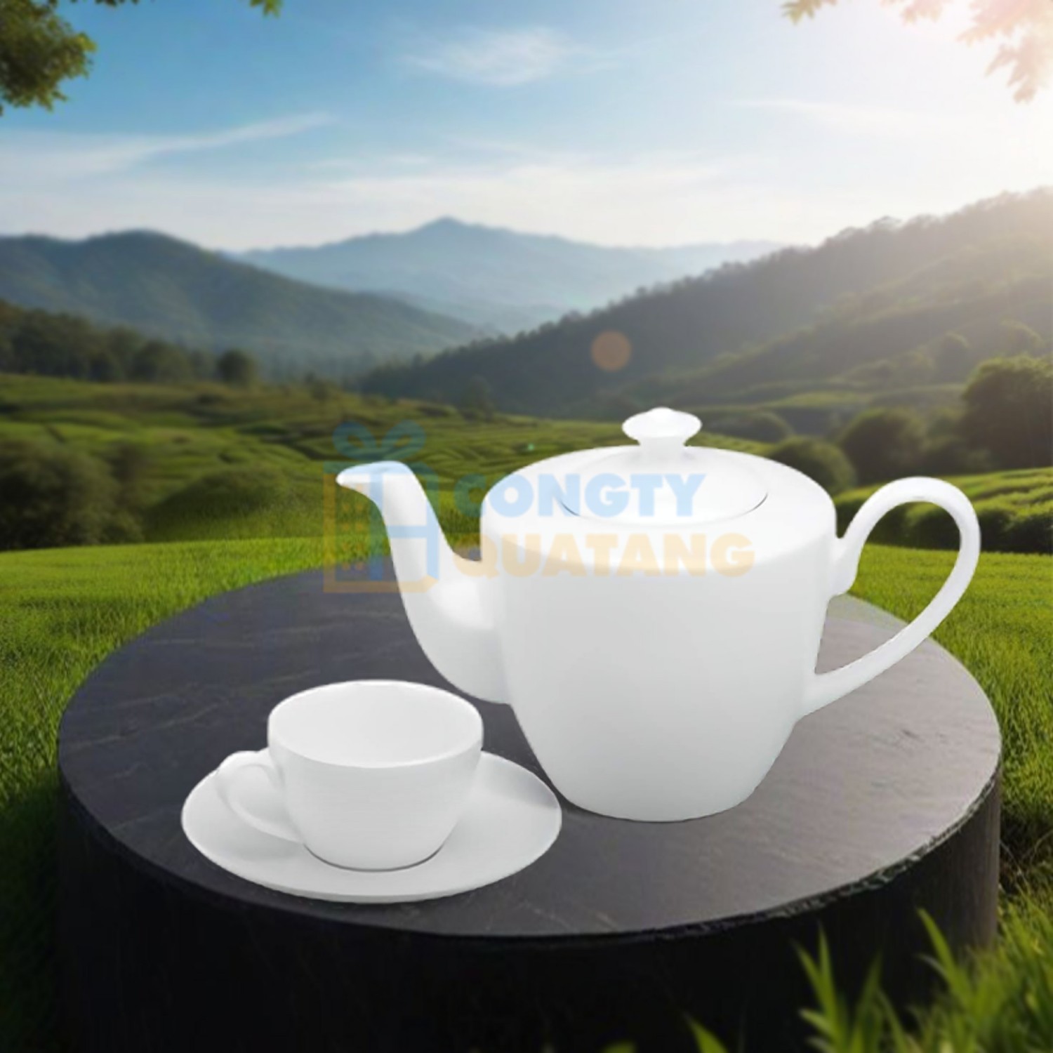 Bộ ấm trà Daisy Minh Long
