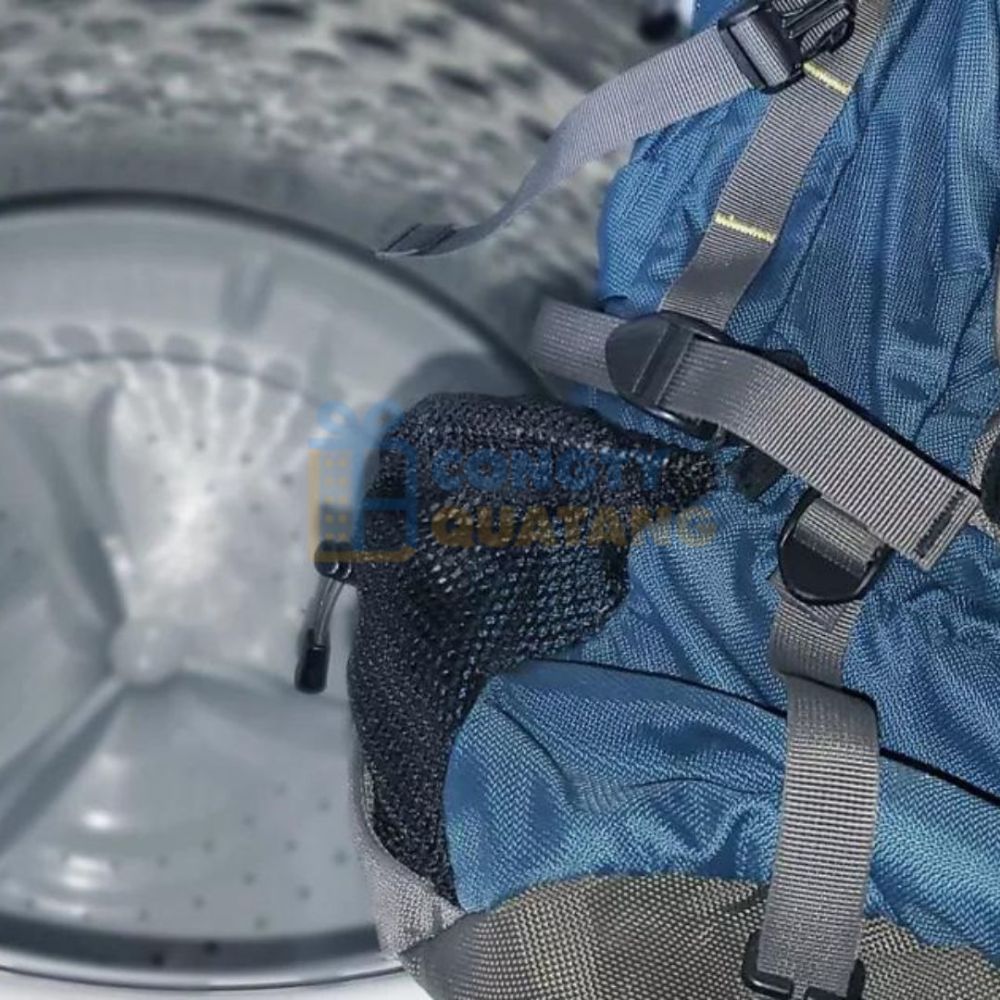 Một số lưu ý khi giặt balo bằng máy giặt 