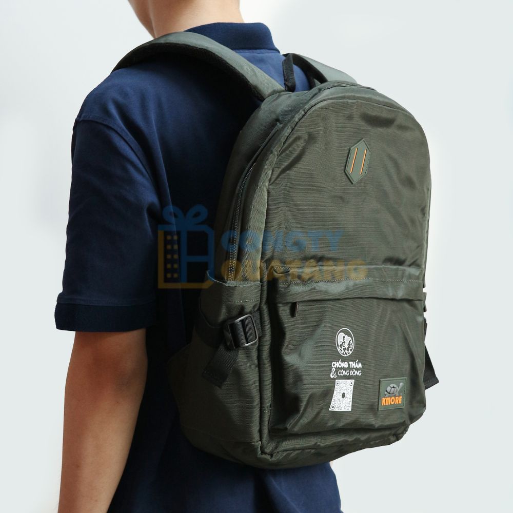 Xưởng may balo quà tặng in logo theo yêu cầu 