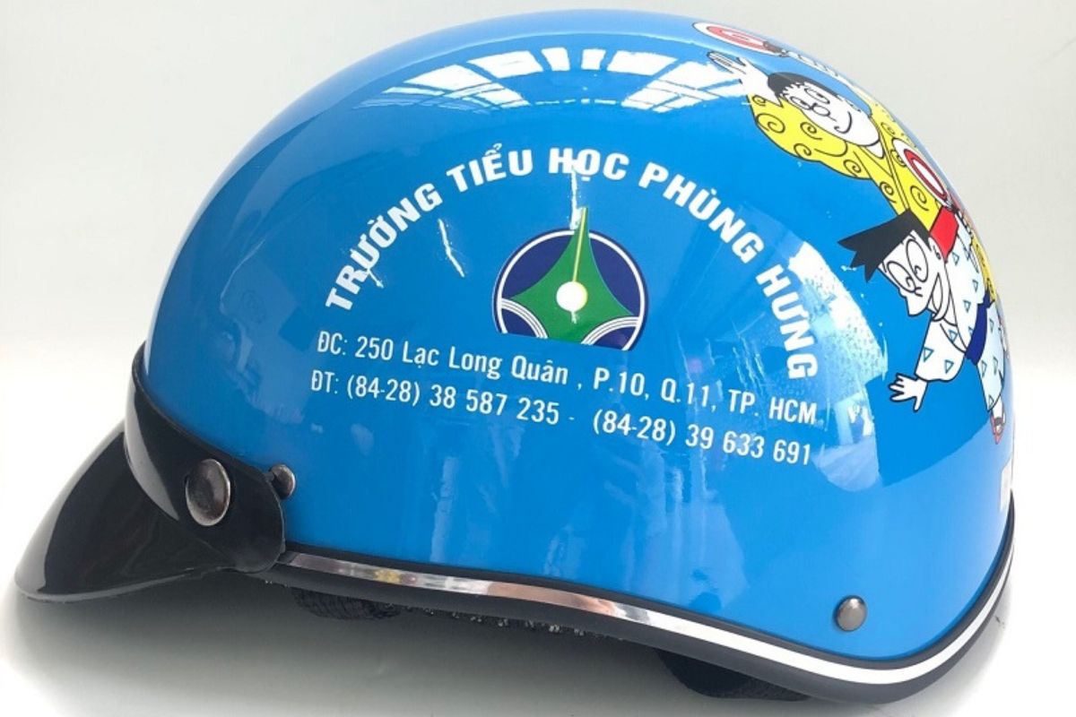 Chọn kích cỡ nón bảo hiểm vừa vặn với vùng đầu