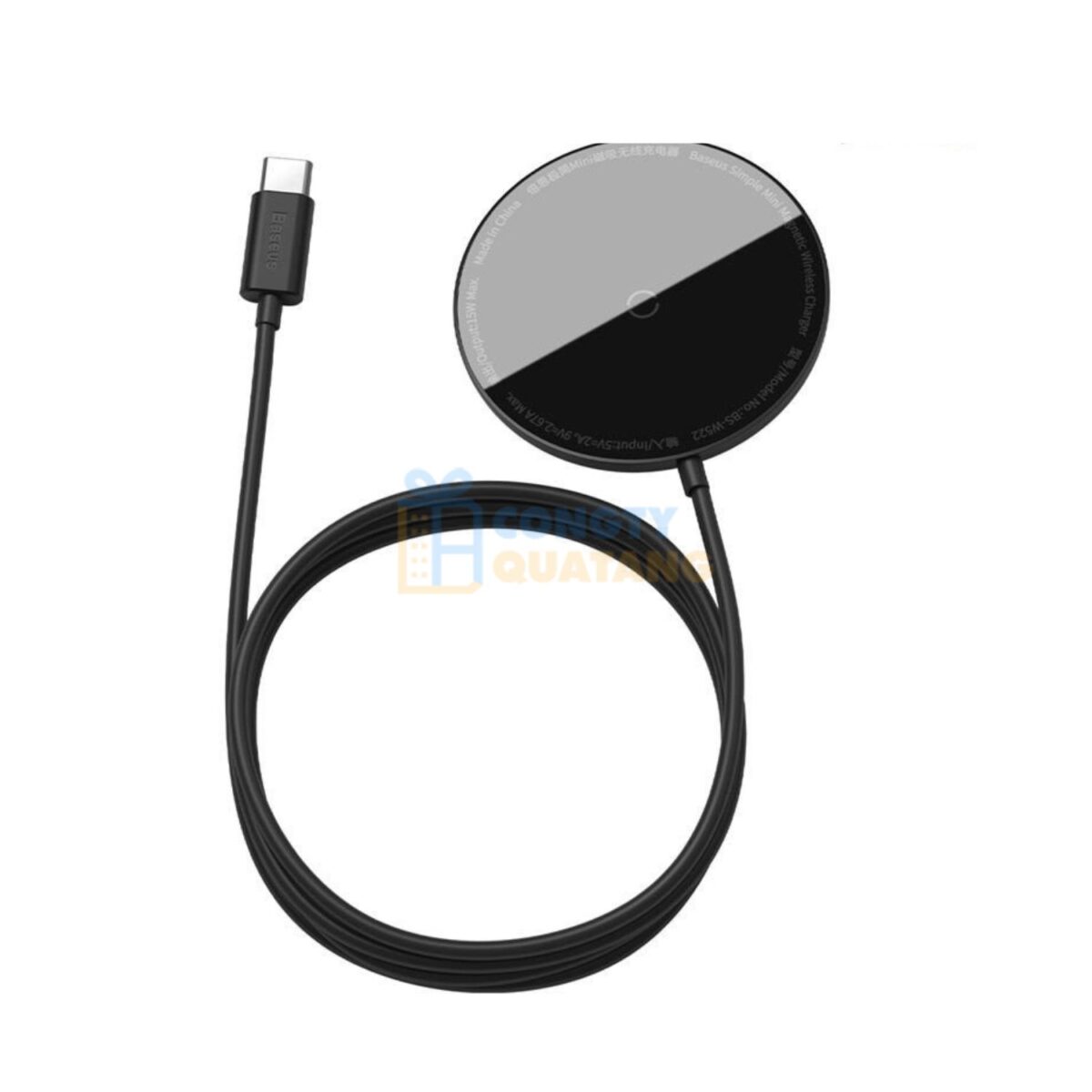 Đế Sạc Pin Không Dây Baseus 15W Sạc Nhanh Theo Tiêu Chuẩn Qi DP-110