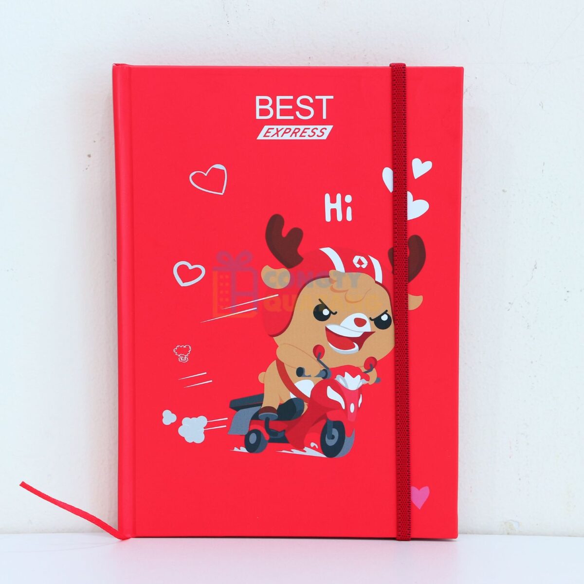 Sổ Tay Dán Gáy Note Book Có Ràng Dây Thun ST-DG02