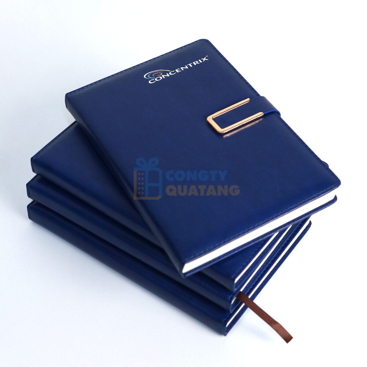Sổ Tay Dán Gáy Có Khóa Nam Châm ST-DG03