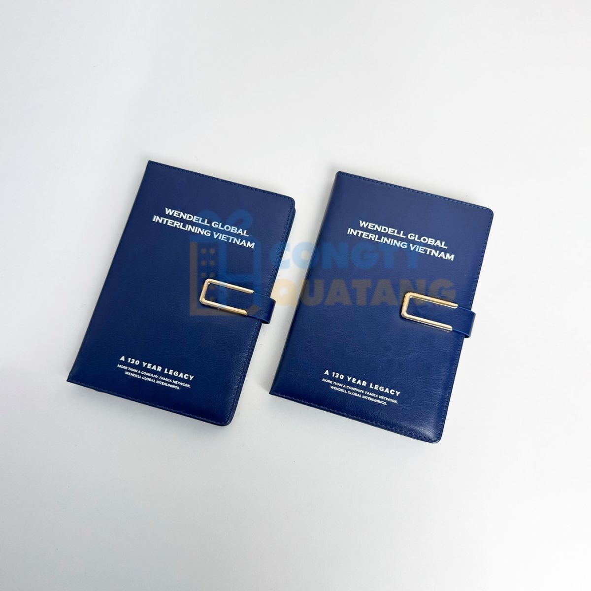 Sổ tay bìa da in câu chúc ý nghĩa 
