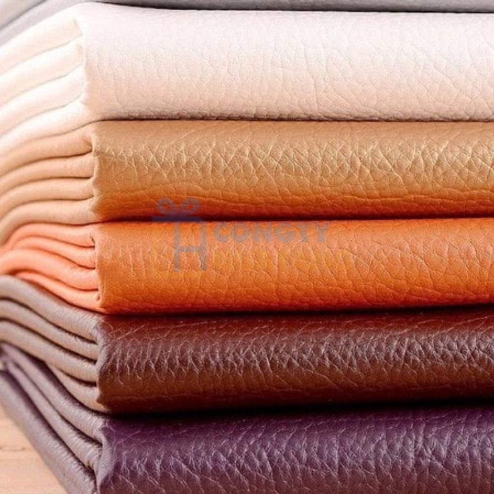 Vải da PU dễ dàng vệ sinh, chống thấm nước tốt