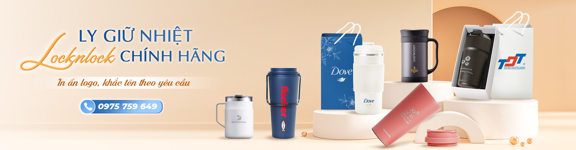 #1 Ly giữ nhiệt Lock&Lock quà tặng, cam kết chính hãng - Nhận từ 30 sản phẩm