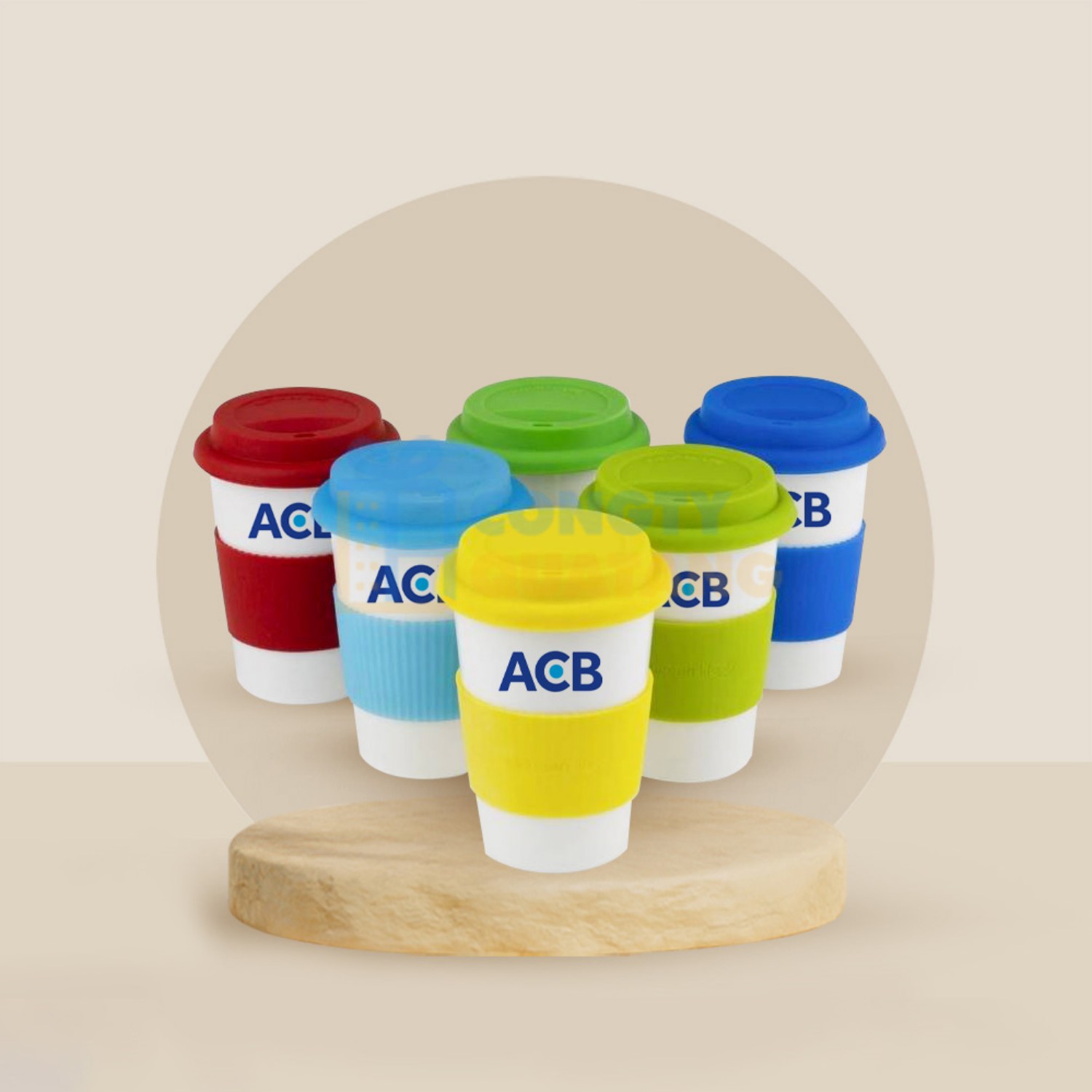 Ly sứ Dong Hwa ECC001 màu sắc nổi bật, dung tích 300ml