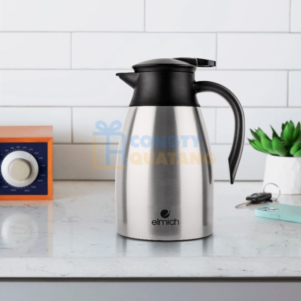Bình giữ nhiệt Elmich EL8338 với dung tích lớn, phù hợp cho cả gia đình sử dụng