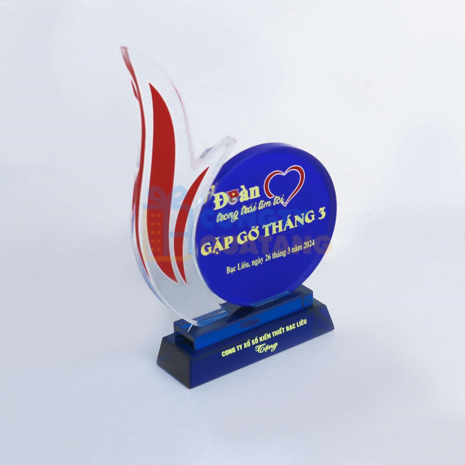 DTH nhận in kỷ niệm chương theo yêu cầu trọn gói