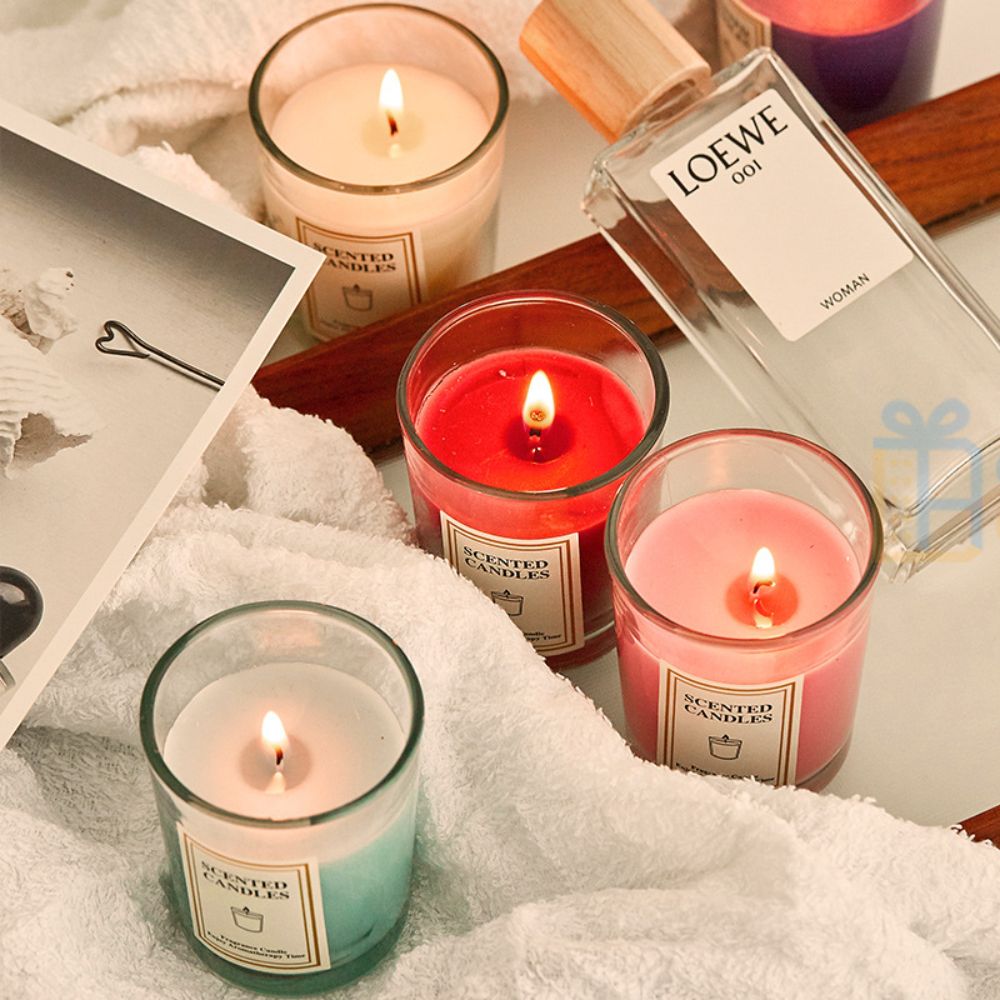 Nến thơm đem đến cảm giác thư giãn và không gian ấm áp