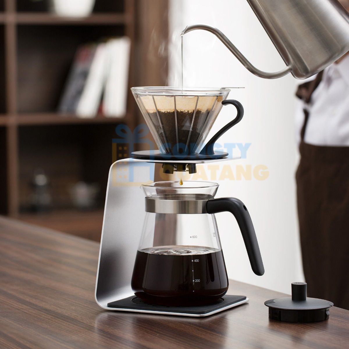 Bộ máy pha cafe là lựa chọn hàng đầu khi mua quà tặng khai trương quán cafe