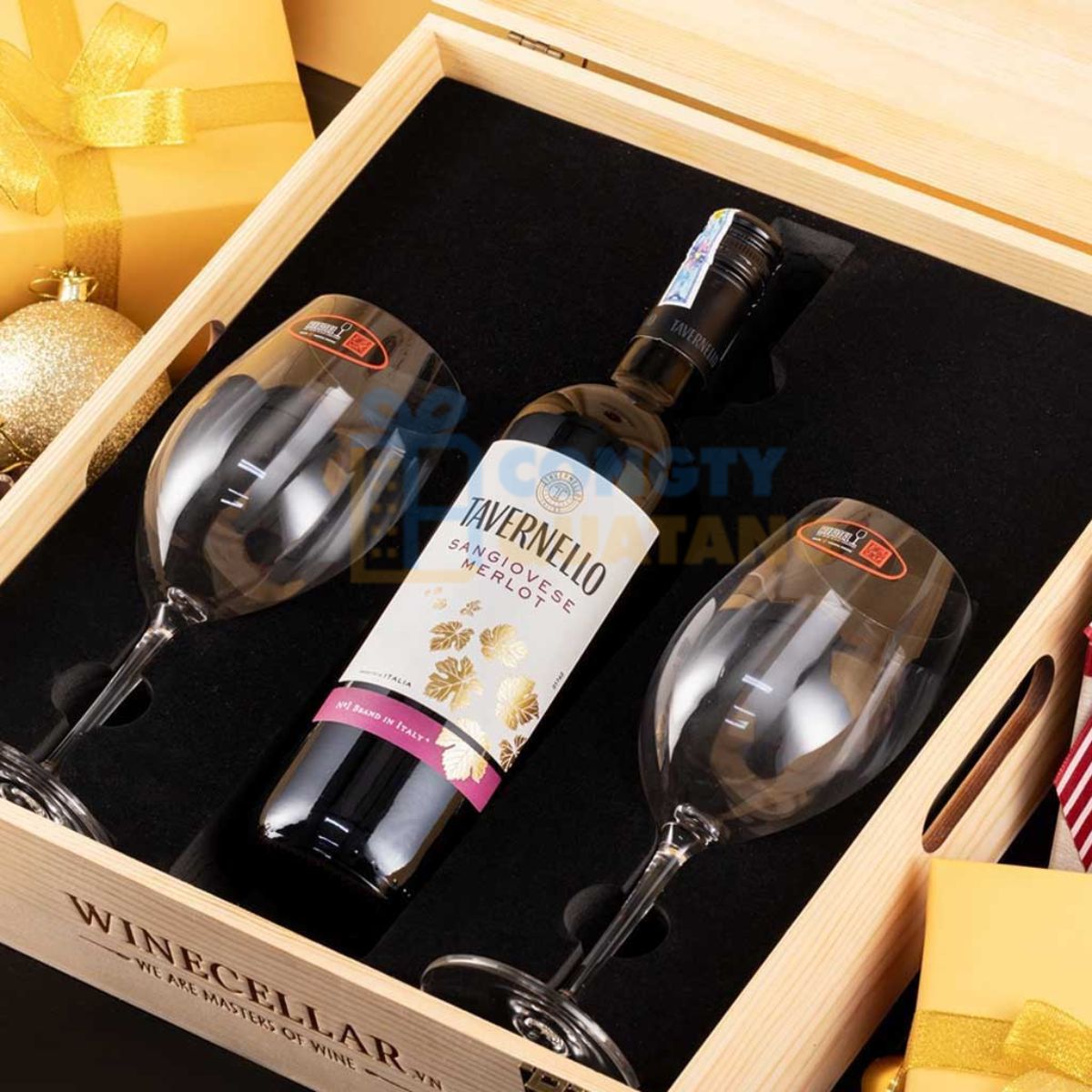 Rượu vang là quà tặng đẳng cấp và sang trọng 