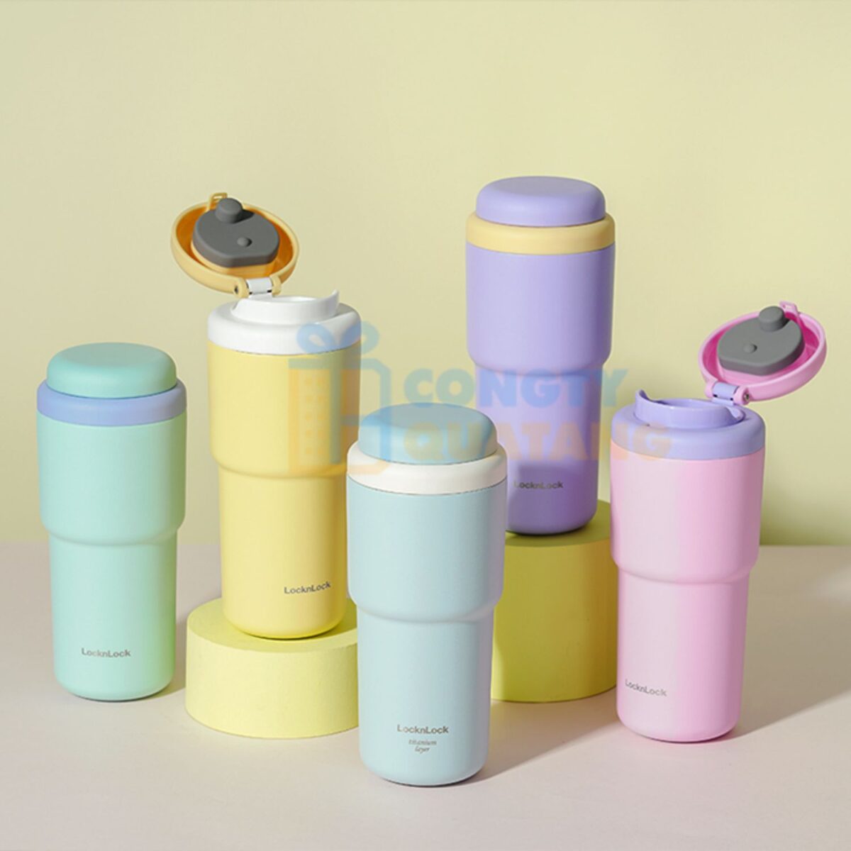 Bình giữ nhiệt LocknLock Daily Macaron Tumbler LHC3292