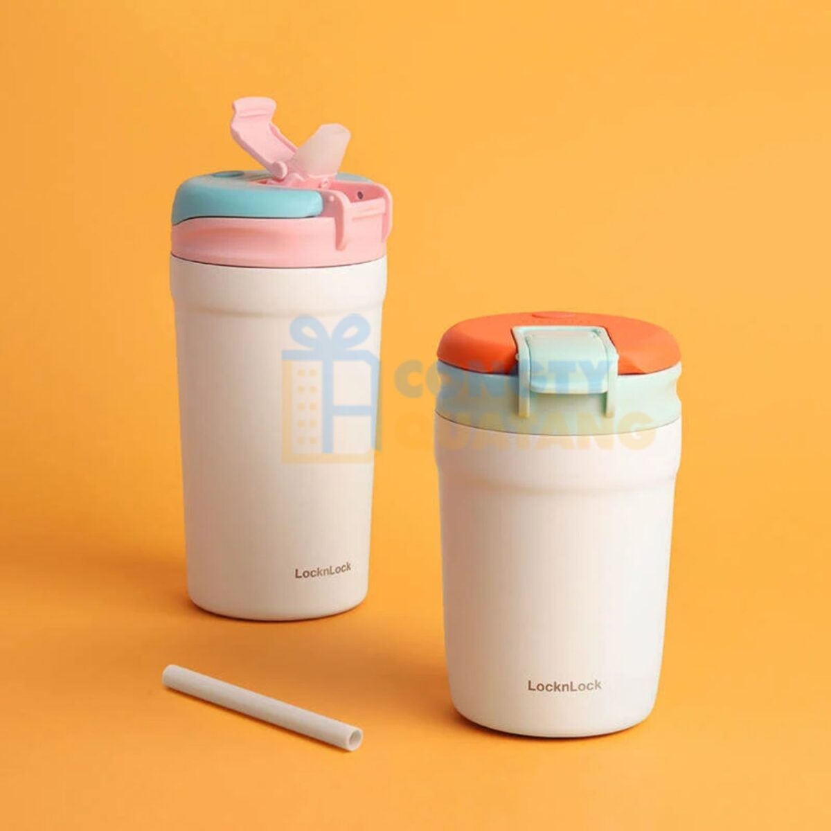 Bình Giữ Nhiệt LocknLock Dual Flip - 2 Dung Tích (320ml và 430ml) - LHC4290, LHC4298