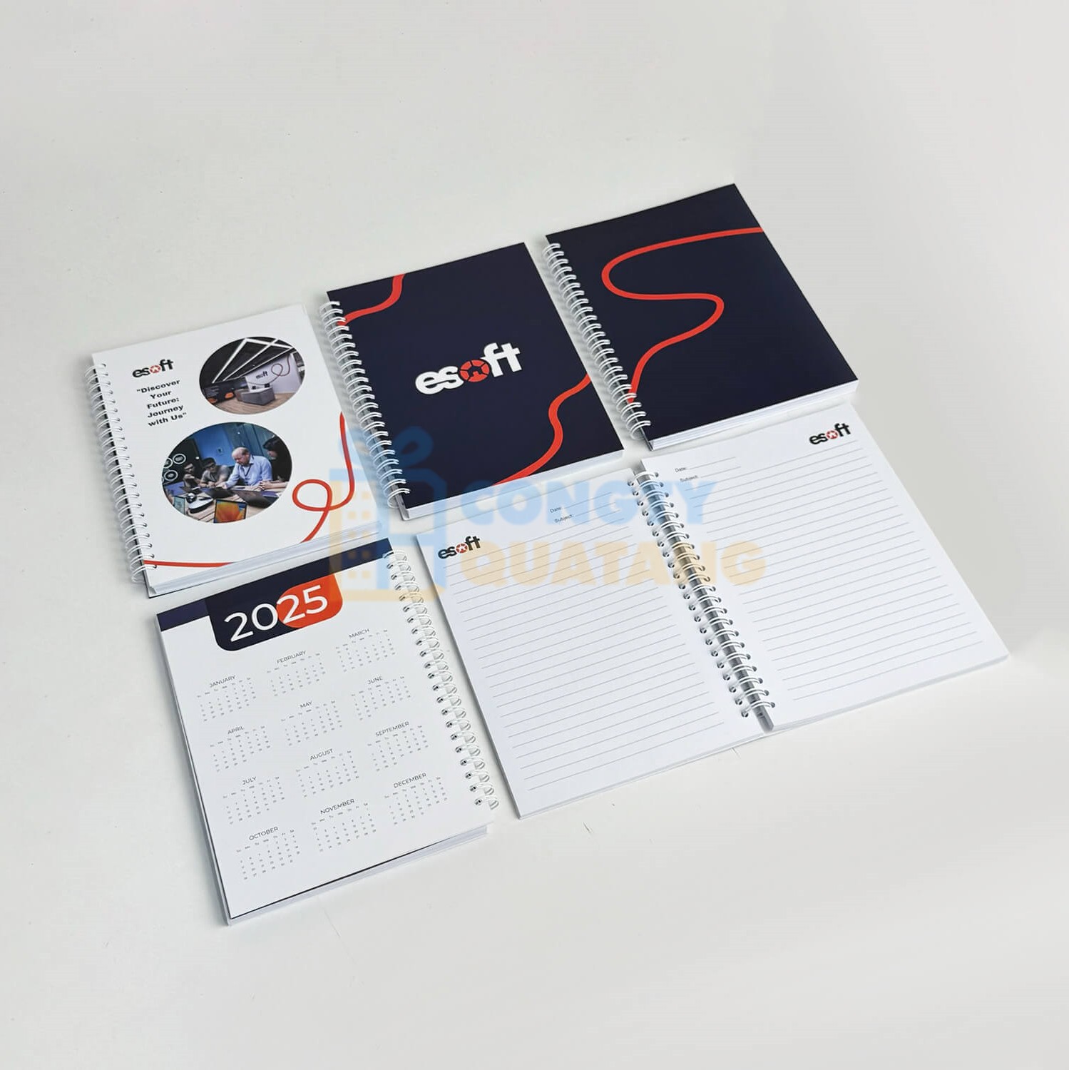 Sổ tay lò xo phù hợp với nhân viên văn phòng, học sinh - sinh viên