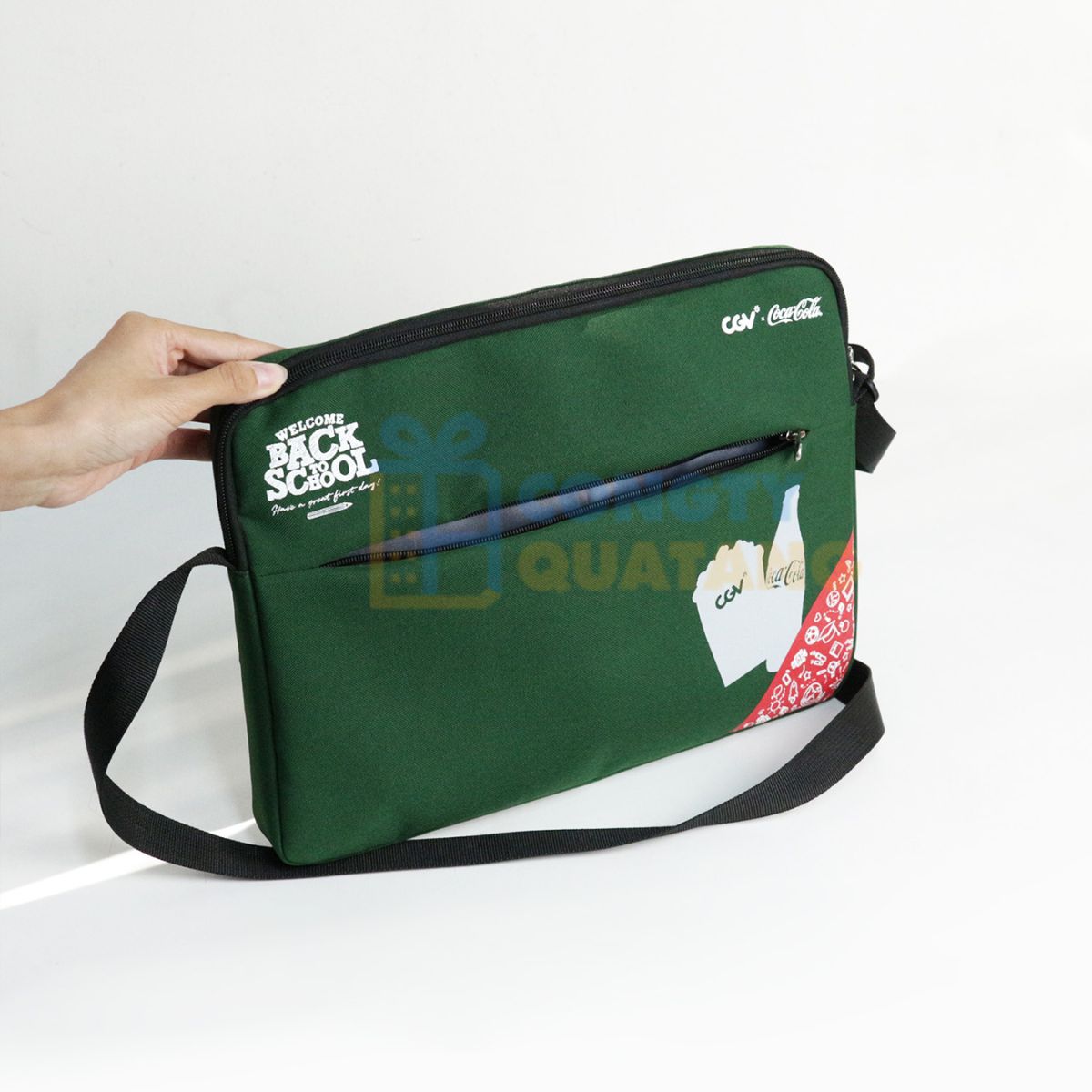 Túi vải in logo làm quà tặng hội nghị 