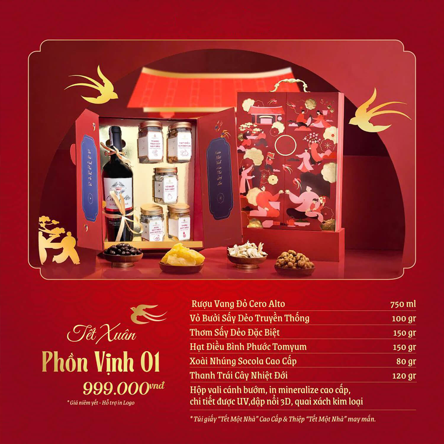 Bộ quà tặng Tết Phồn Vinh GS20 - Congtyquatang.com