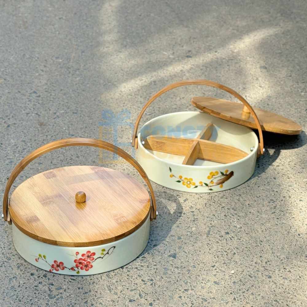 Khay Mứt Tết Quà Tặng In Logo - Congtyquatang.com