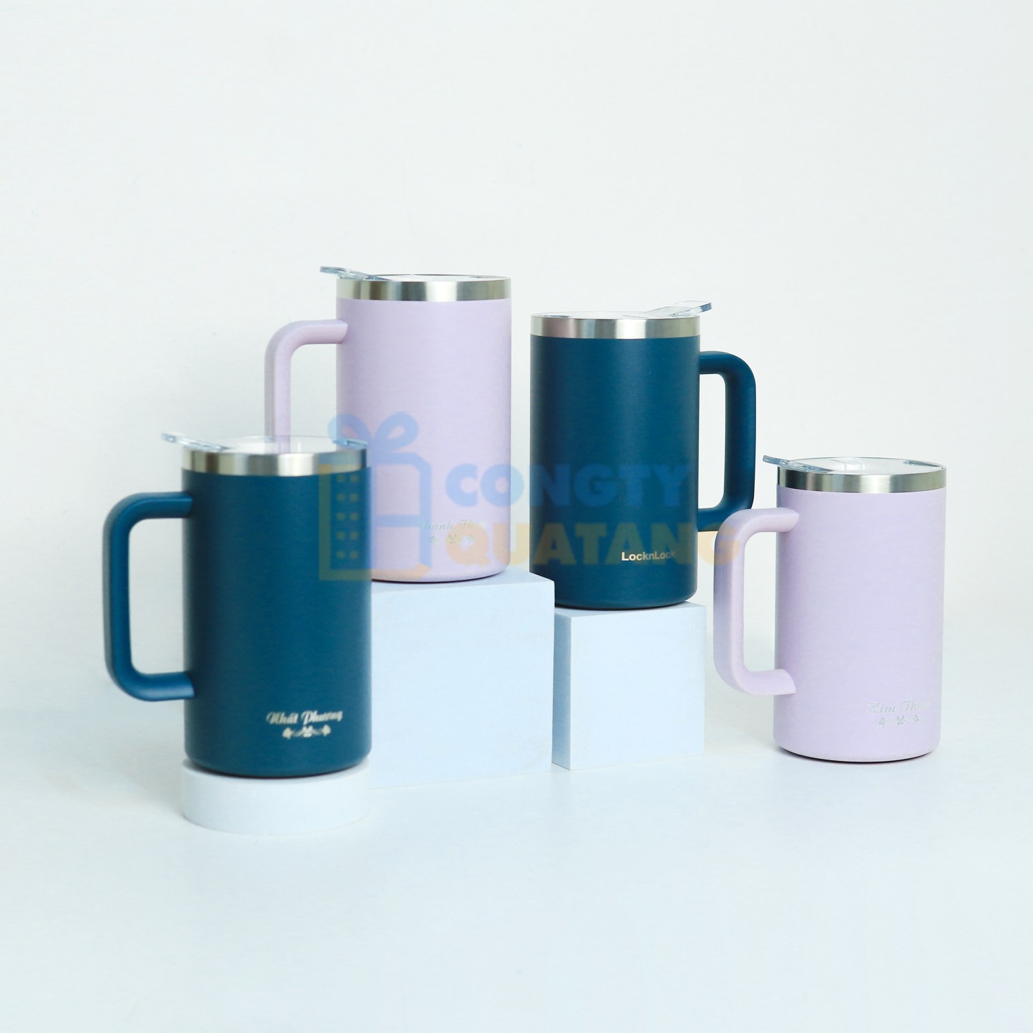 Quà tặng Viva nhận in cốc giữ nhiệt theo yêu cầu