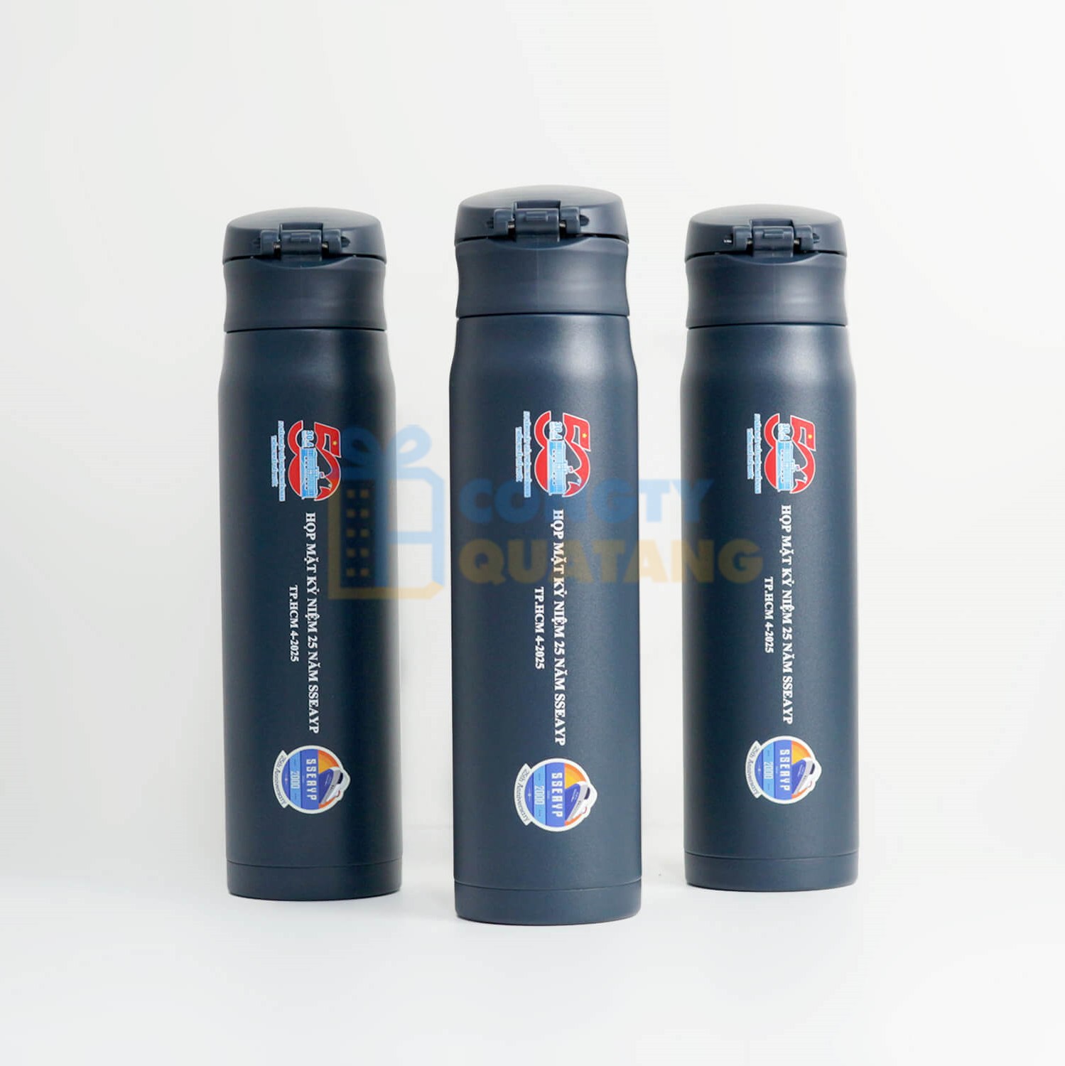 Bình nước giữ nhiệt Lock&Lock in logo làm quà tặng cho khách hàng thân thiết